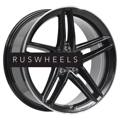 Диски PDW 8,5x18/5x112 ET40 D66,56 FF2127 Gloss Black Machine Edge (PDW)