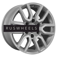 Диски Khomen Wheels 8x17/6x139,7 ET30 D106,1 KHW1723 (JAC T6 Pickup) F-Silver