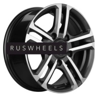 Диски Khomen Wheels 6,5x16/5x139,7 ET40 D98,5 KHW1602 (Niva 4x4) Gray-FP