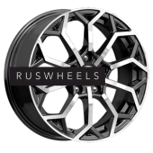 Диски iFree 6,5x16/5x105 ET38 D56,6 Спейс-Нидл (КС1000) Блэк Джек