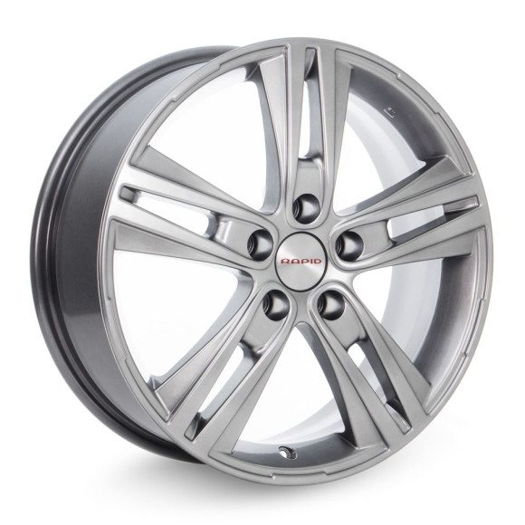 Диски КиК  Прайм-оригинал (КС721)  6,5\R17 5*112 ET33  d57,1  Дарк платинум  [r71374]