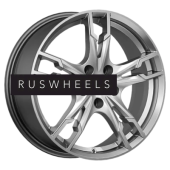 Диски КИК 7x17/4x100 ET43 D60,1 Солар-оригинал (КС875) Дарк платинум