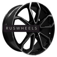 Диски Khomen Wheels 7x18/5x114,3 ET35 D60,1 KHW1816 (Changan/Geely/Lexus/Suzuki/Toyota) Black-FP Диски Khomen Wheels 7x18/5x114,3 ET35 D60,1 KHW1816 (Changan/Geely/Lexus/Suzuki/Toyota) Black-FP