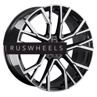 Диски LS Forged 11x21/5x112 ET42 D66,6 LS FG07 BKF (конус, C570)