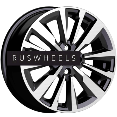 Диски КИК 6,5x16/4x100 ET49 D54,1 Эрман (КС997) Алмаз черный Диски КИК 6,5x16/4x100 ET49 D54,1 Эрман (КС997) Алмаз черный