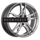 Диски КИК 7x17/4x100 ET41 D60,1 Солар (КС875) Дарк платинум