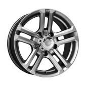 Диски КиК 7,0\R16 5*139.7 ET5 d110.1 Дарк платинум Диски КиК 7,0\R16 5*139.7 ET5 d110.1 Дарк платинум