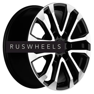 Диски Khomen Wheels 7,5x18/6x139,7 ET38 D100,1 KHW1805 (Haval H5 (new)) Black-FP