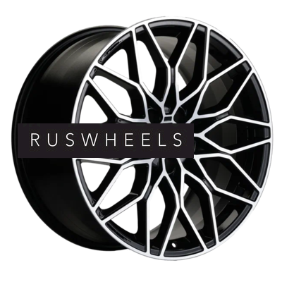 Диски Khomen Wheels 8,5x19/5x114,3 ET30 D67,1 KHW1902 (Outlander) Black-FP