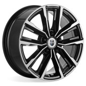 Диски КиК 7.5\R17 5*108 ET45 d67.1 алмаз чёрный Диски КиК 7.5\R17 5*108 ET45 d67.1 алмаз чёрный