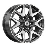 Диски КиК 7.5\R18 6*139.7 ET50 d92.5 Алмаз черный