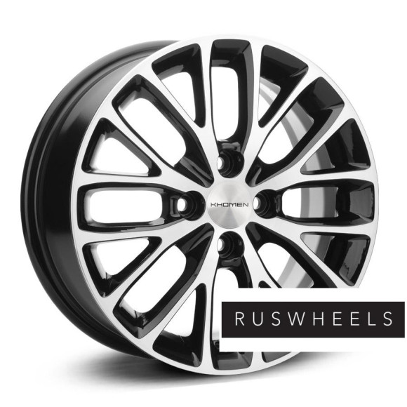 Диски KHOMEN WHEELS R15 / 6J PCD 4x100 ЕТ 39 ЦО 56.6 1506