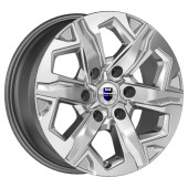 Диски КиК 7.5\R17 6*139.7 ET25 d106.1 Дарк платинум Диски КиК 7.5\R17 6*139.7 ET25 d106.1 Дарк платинум