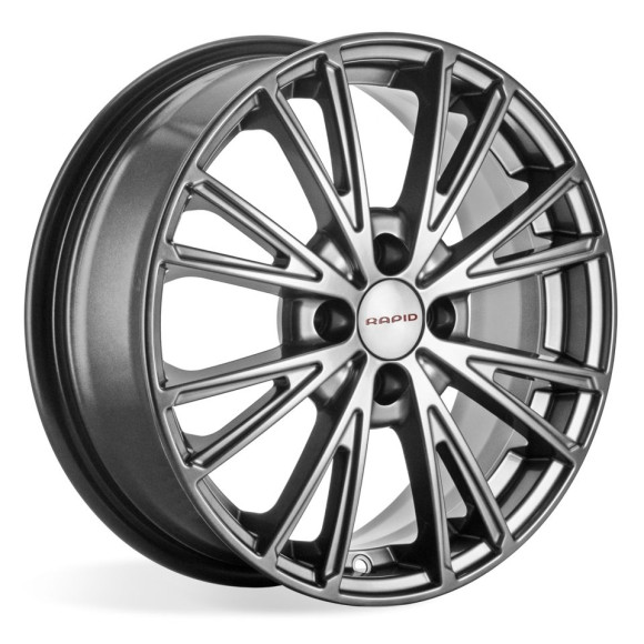 Диски КиК 6,0\R16 4*100 ET41 d60.1 Дарк платинум
