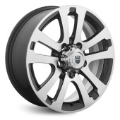 Диски КиК 7,0\R18 5*139.7 ET35 d108.5 Алмаз черный Диски КиК 7,0\R18 5*139.7 ET35 d108.5 Алмаз черный