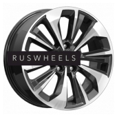 Диски КИК 7x17/5x112 ET45 D57,1 Авиор (КС936) Алмаз черный Диски КИК 7x17/5x112 ET45 D57,1 Авиор (КС936) Алмаз черный