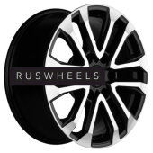 Диски Khomen Wheels 7,5x18/6x114,3 ET38 D67,1 KHW1805 (Mohave) Black-FP Диски Khomen Wheels 7,5x18/6x114,3 ET38 D67,1 KHW1805 (Mohave) Black-FP
