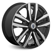 Диски КиК 8,0\R18 5*130 ET43 d84.1 Алмаз черный Диски КиК 8,0\R18 5*130 ET43 d84.1 Алмаз черный