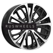 Диски K&K 7,5x17/5x114,3 ET46 D67,1 КС873 Алмаз черный