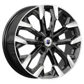 Диски КиК  Морейн (КС1046)  6,5\R17 5*114,3 ET45  d67,1  Алмаз черный  [80442]  Fb max 640 kg
