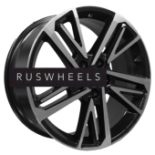 Диски Khomen Wheels 8x18/5x114,3 ET45 D60,1 KHW1815 (Geely Atlas (Pro) / Changan CS75) Black-FP