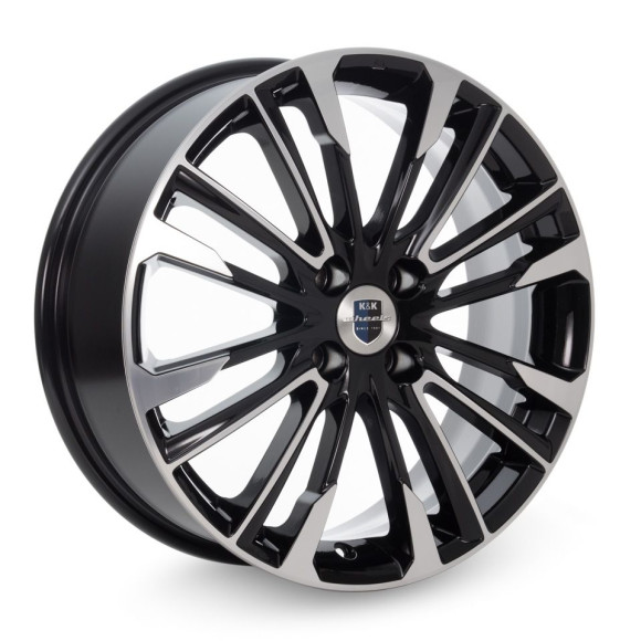 Диски КиК 6.5\R17 4*98 ET35 d58.5 Алмаз черный SK Диски КиК 6.5\R17 4*98 ET35 d58.5 Алмаз черный SK