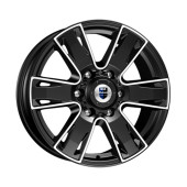 Диски КиК 7,0\R17 6*139.7 ET33 d100.1 Алмаз черный Диски КиК 7,0\R17 6*139.7 ET33 d100.1 Алмаз черный