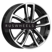 Диски КИК 6,5x17/5x114,3 ET45 D66,1 Каланг (КС1086) Алмаз черный
