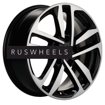 Диски Khomen Wheels 6,5x16/5x112 ET46 D57,1 KHW1612 (Octavia A7) Black-FP