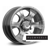 Диски КиК R16 / 8J PCD 5x139.7 ЕТ -15 ЦО 110.1 Байконур Джип-Рейд